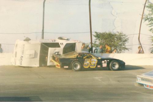 Flat Rock Speedway - Joy Fair And Joe Tangle From Mike Duford (newer photo)